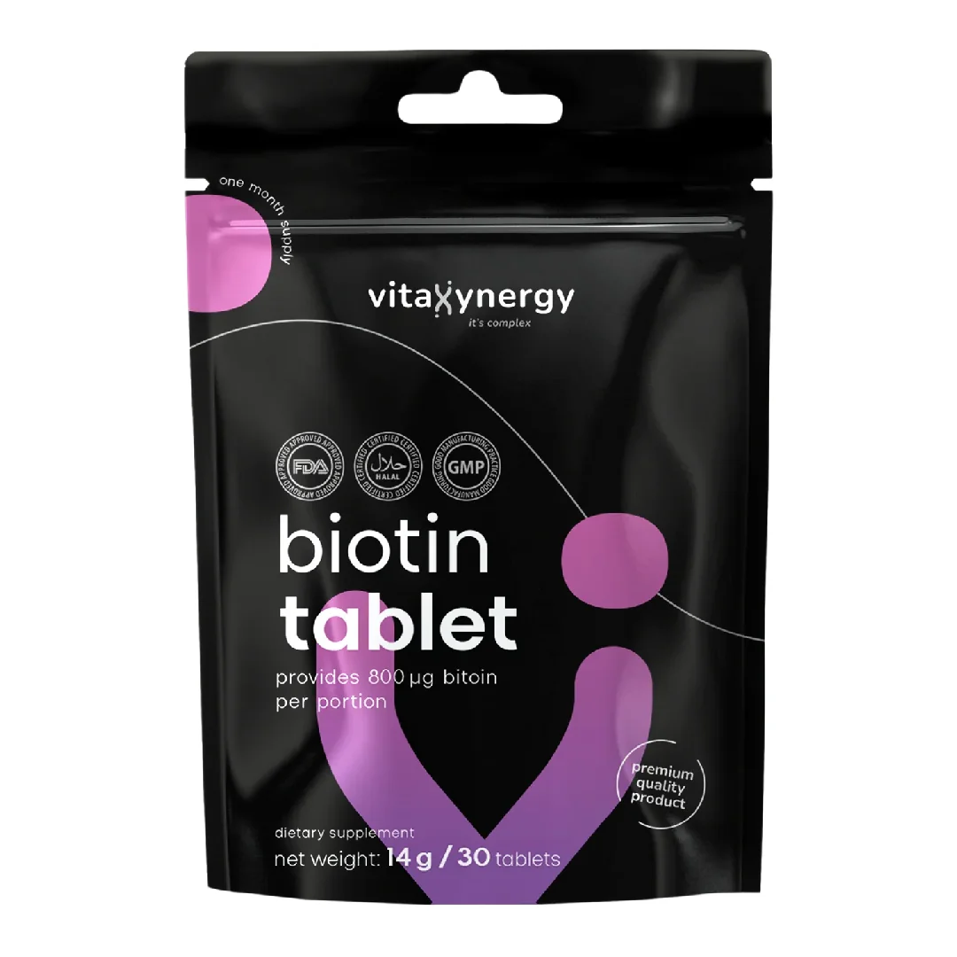Biotina 800Mcg, 30 Tablete, Vitaxynergy