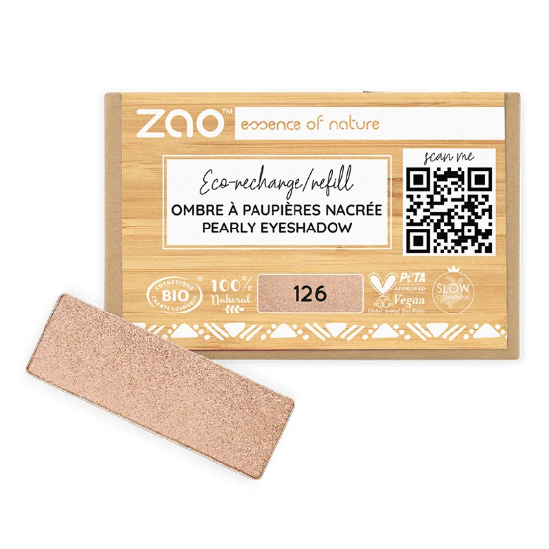 Fard De Pleoape, 126 Golden Petal, Zao