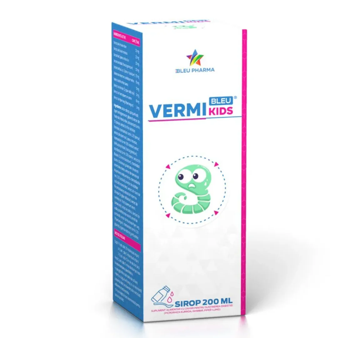 Sirop Vermi Kids Bleu 200 Ml, Bleu Pharma