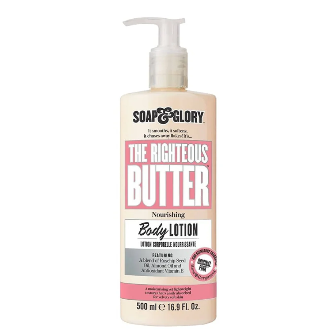 Lotiune De Corp Original Pink The Righteous Butter, 500ml, Soap&Glory