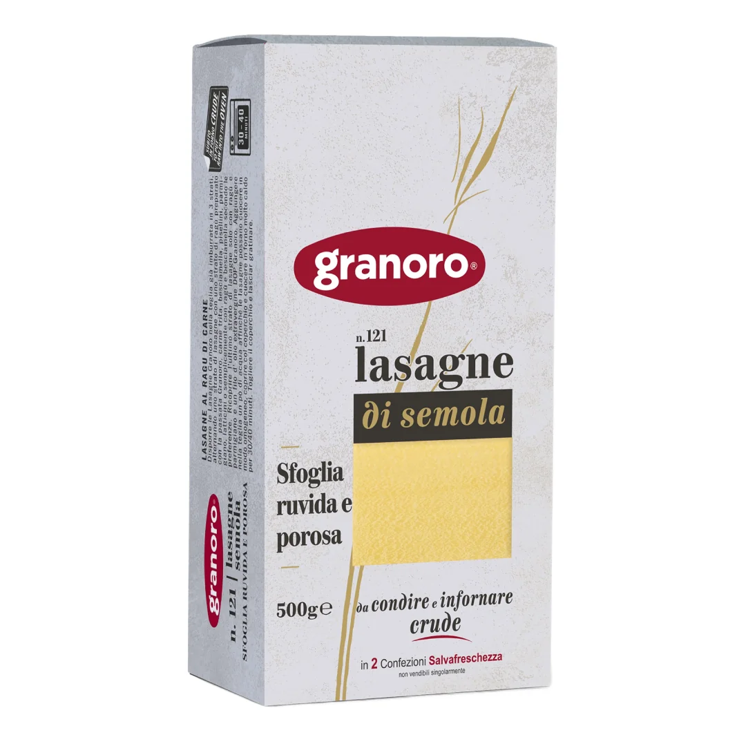 Paste Foi De Lasagna Di Semola, N.121, 500g, Granoro
