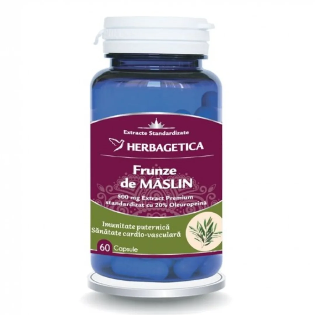 Frunze De Maslin, 60 Capsule, Herbagetica