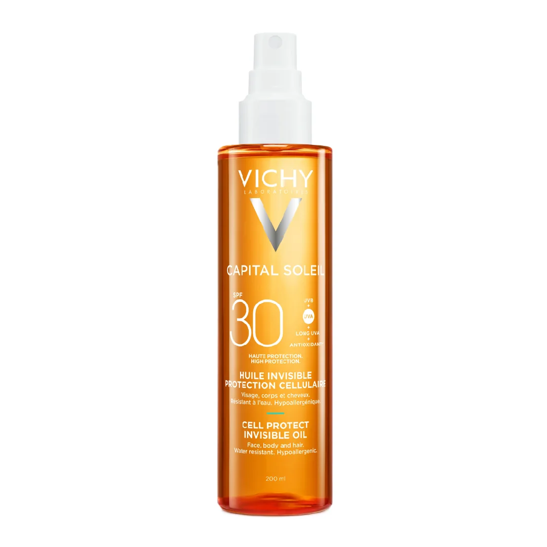 Ulei Invizibil Spf30 Capital Soleil, 200 Ml, Vichy