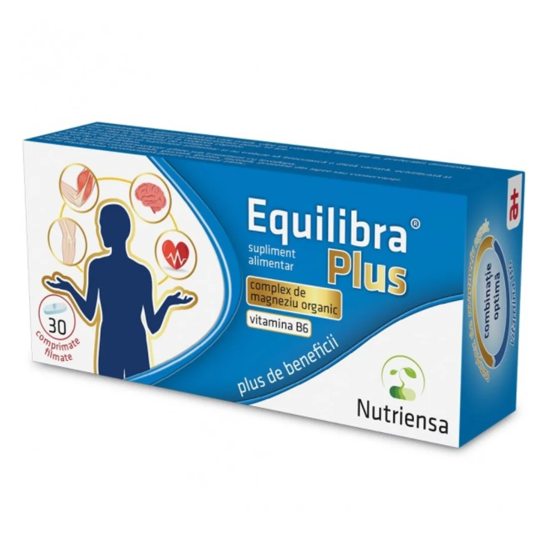 Equilibra Plus, 30 Comprimate Filmate, Antibiotice SA