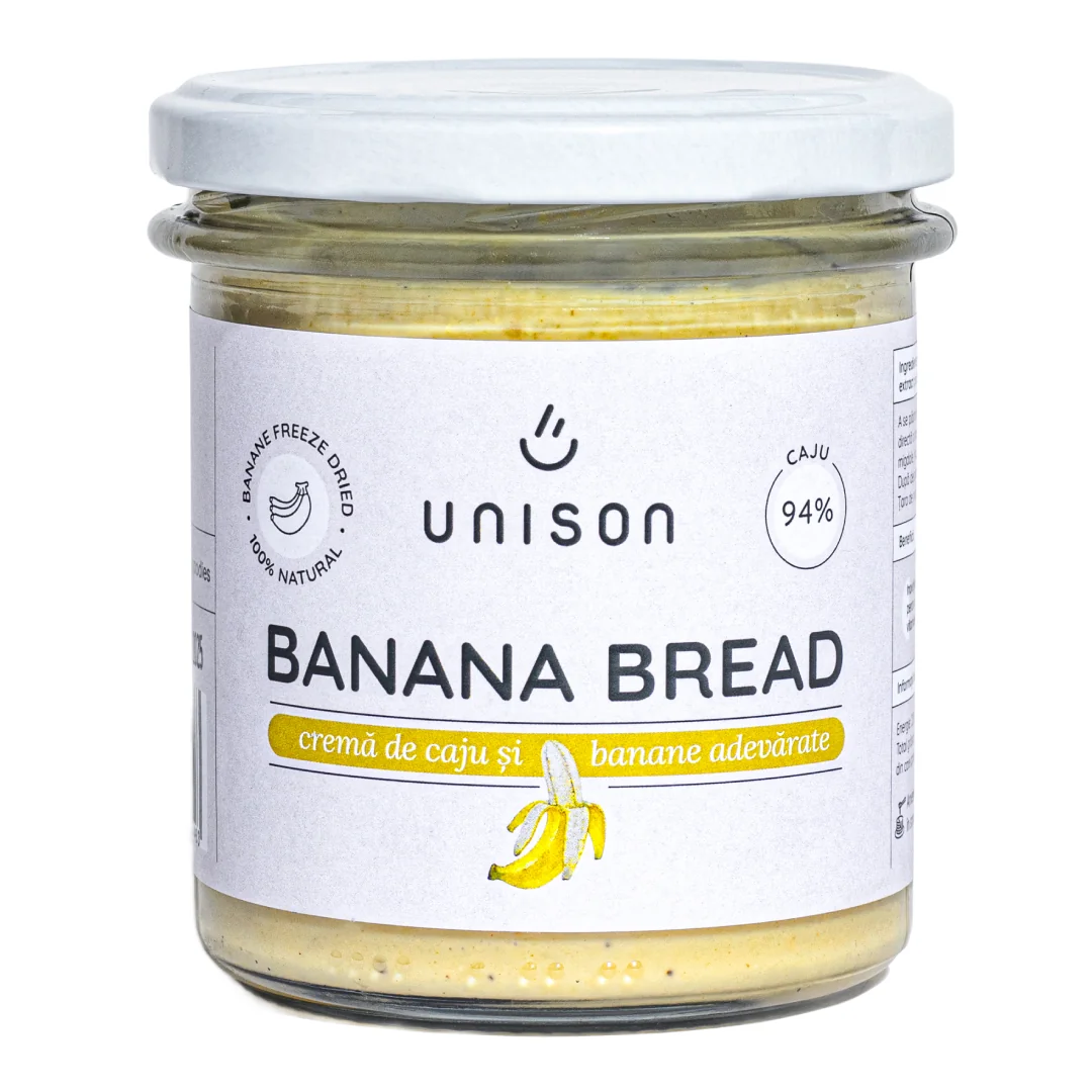 Crema Banana Bread, 300g, Unison