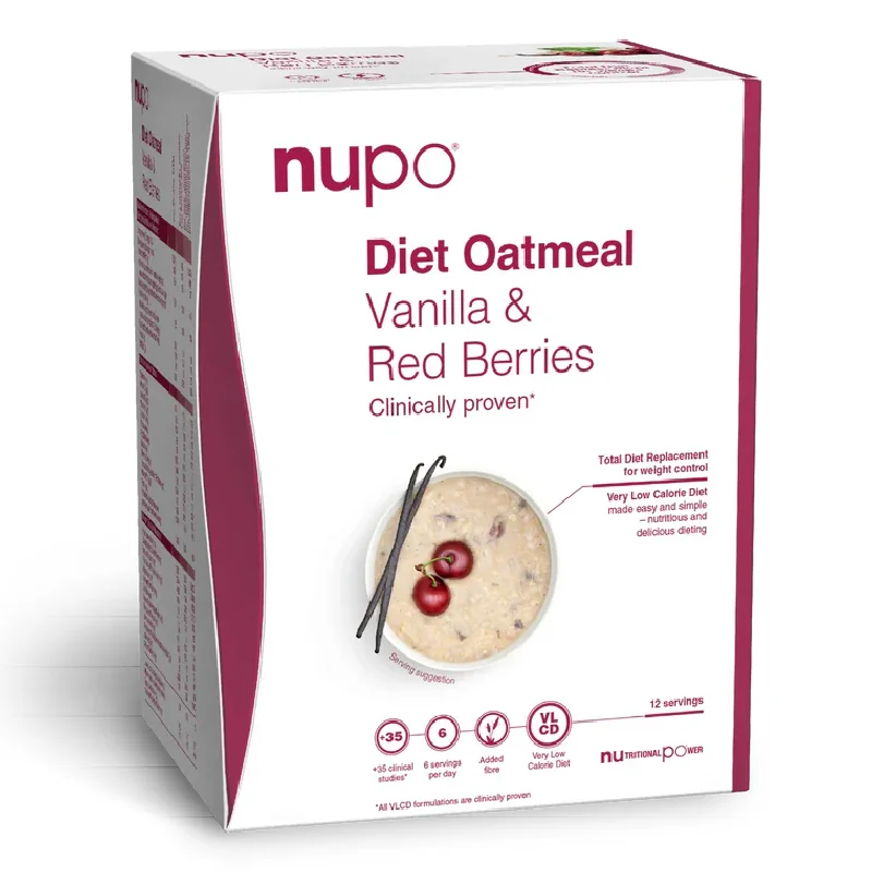 Fulgi De Ovaz Cu Fructe De Padure Și Vanillie, 12 Portii, Dieta Nupo