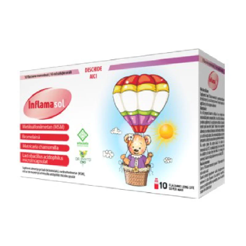Inflamasol Soluție Orala, 10Ml*10, Dr. Phyto