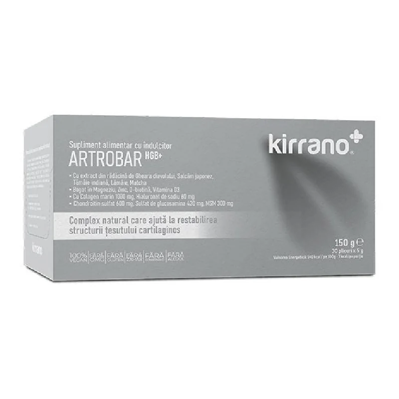 Artrobar Hgb+, 30 Plicuri * 5G, Kirrano