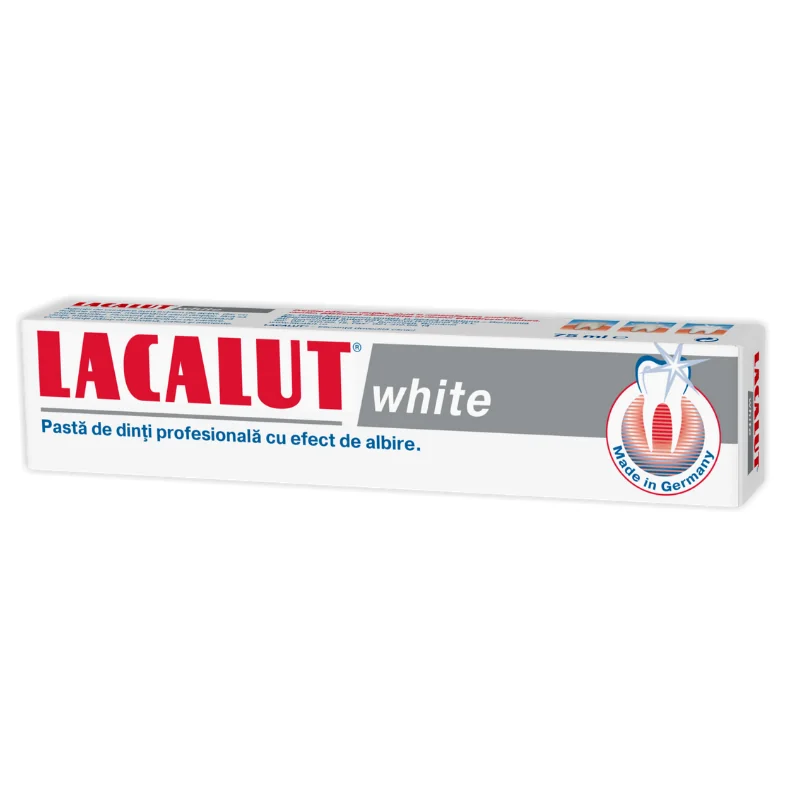 Lacalut White Pasta De Dinti Medicinală, 75 Ml