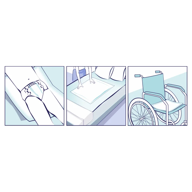 Paturici Absorbante Pentru Pat Soft Super 60*60, 30 Bucăți, SENI