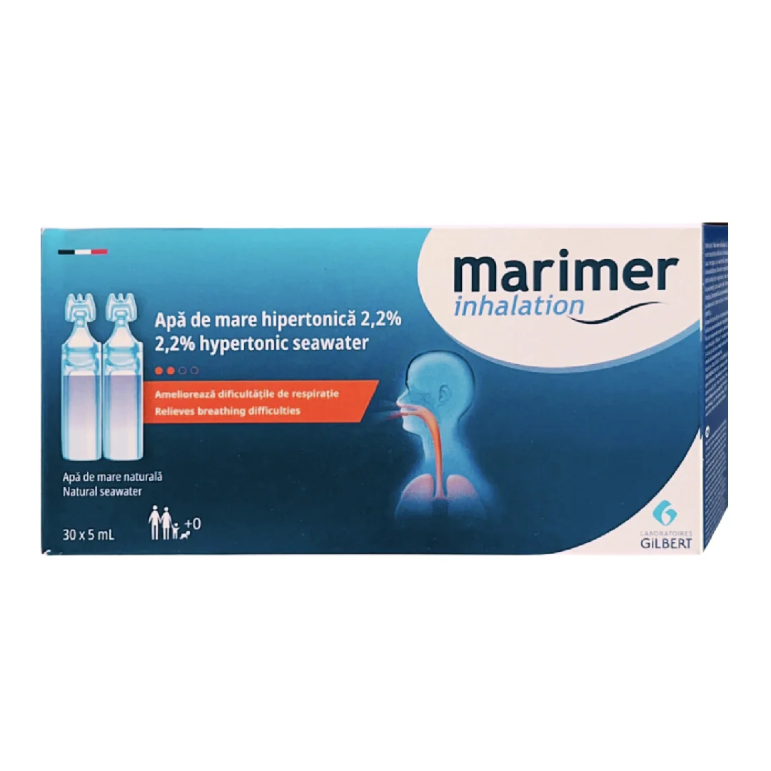 Marimer Inhalatii 2,2%, 30 Unidoze*5 Ml, Gilbert