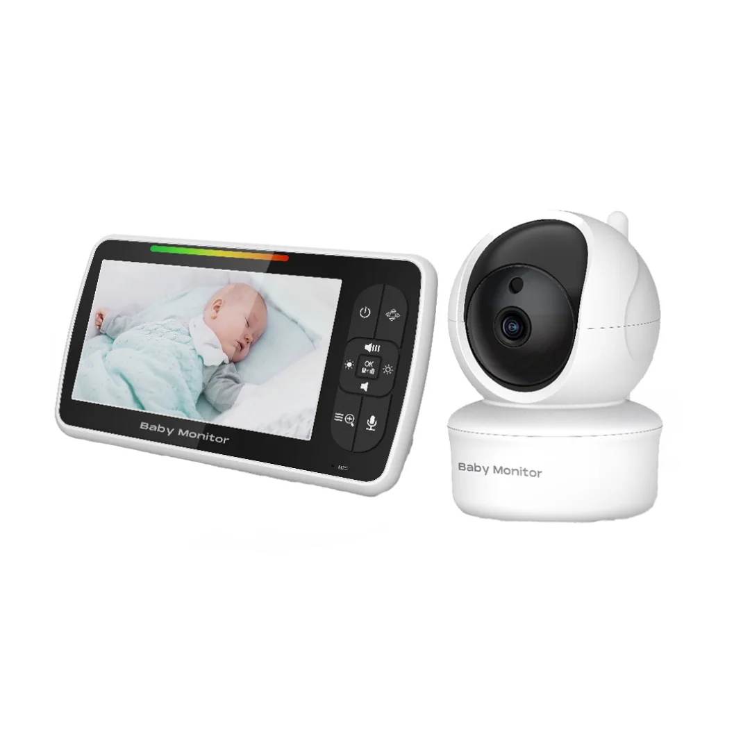 Baby Monitor Wireless, Ecran HD 5″, Rotire 355°, Eyebaby, LikeSmart