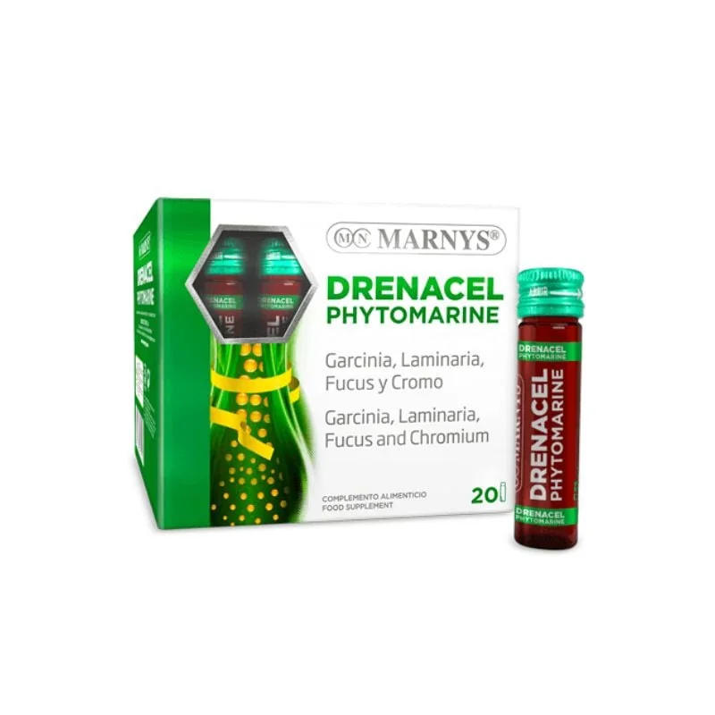 Fiole Pentru Accelerarea Metabolismului Drenacel Phytomarine, 20 Bucăți, Marnys