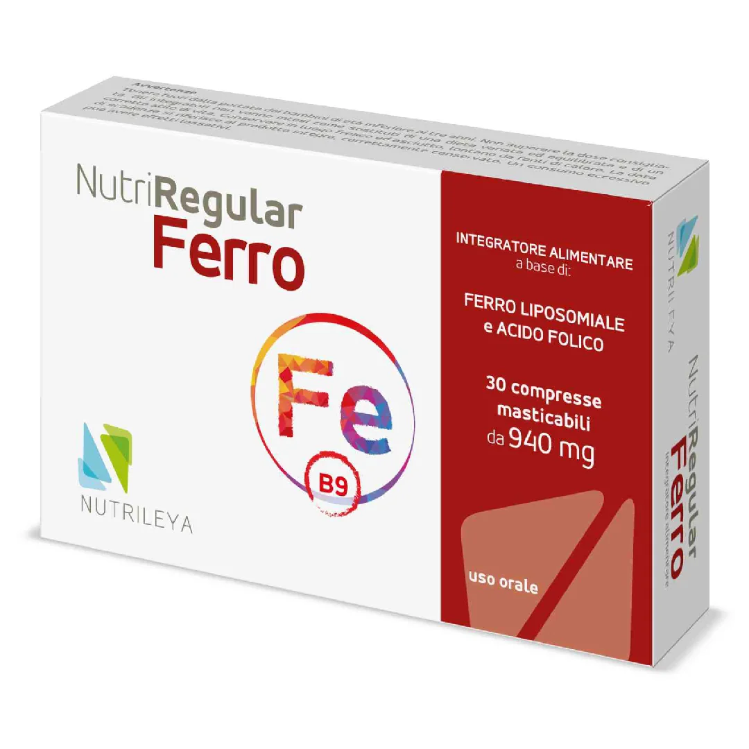 Nutriregular Ferro, 30 Comprimate, Nutrileya