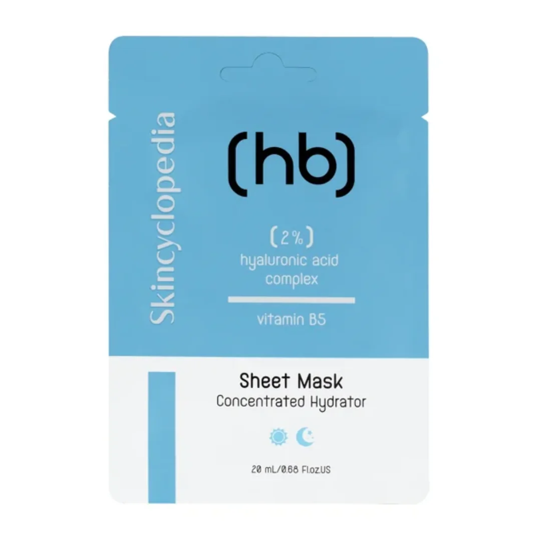 Masca De Fata Tip Șervețel Cu Acid Hialuronic Și Vitamina B5, 20Ml, Skincyclopedia
