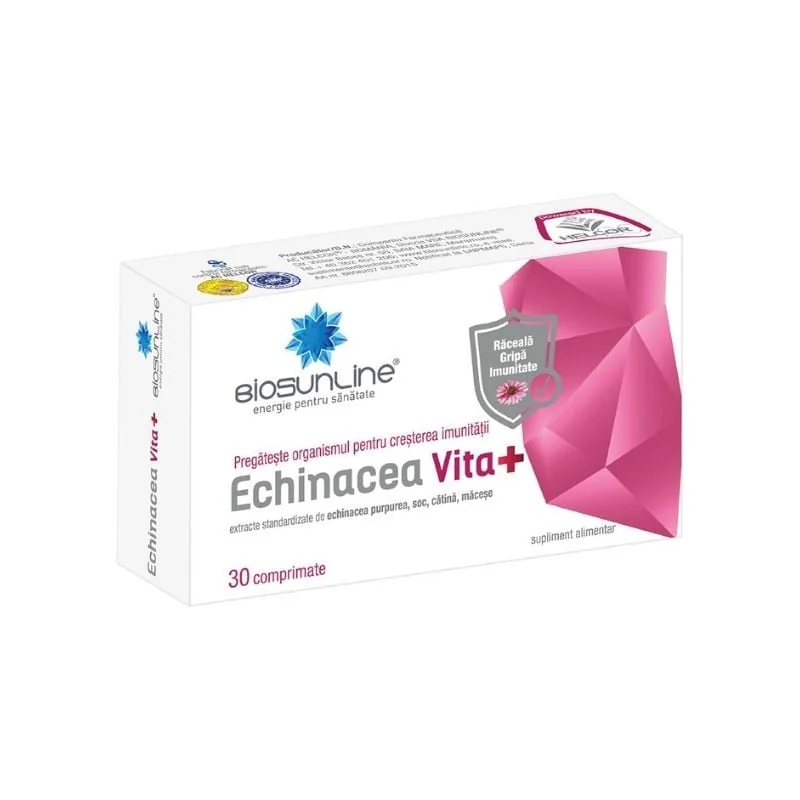 Echinacea Vita Plus, 30 Comprimate, Helcor