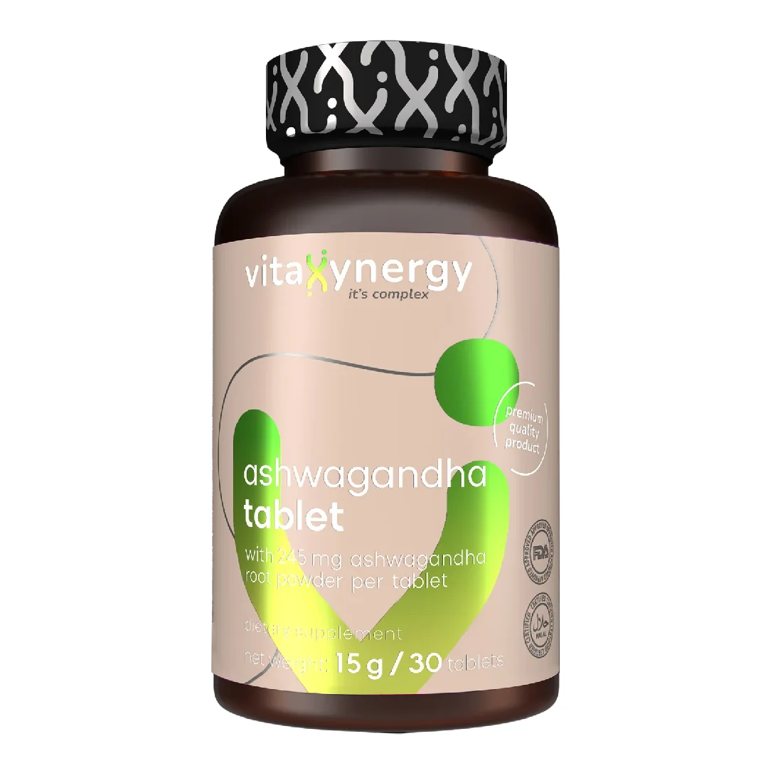 Ashwagandha, 30 Tablete, Vitaxynergy