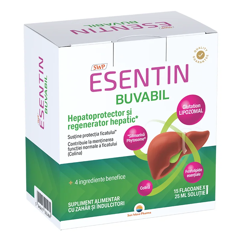 Esentin Buvabil, 15 Fiole*25Ml, Sun Wave Pharma