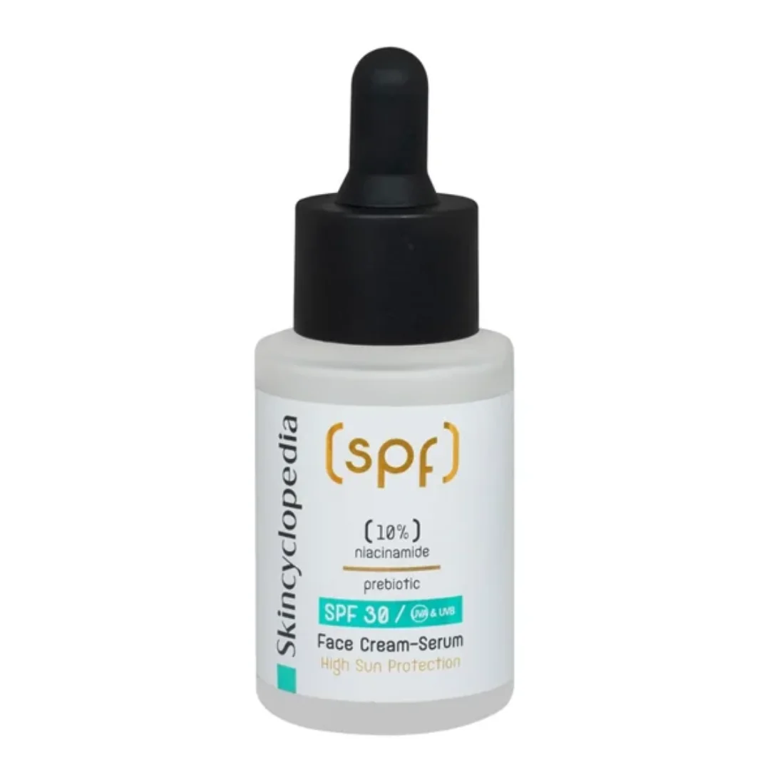 Ser Crema Împotriva Imperfecțiunilor Cu SPF30 Și Niacinamidă, 30ml, Skincyclopedia