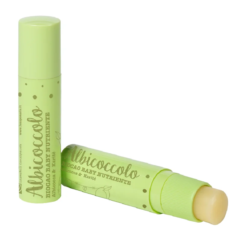 Balsam Buze Cu Ulei De Caise Biocao, 5,7Ml, La Saponaria