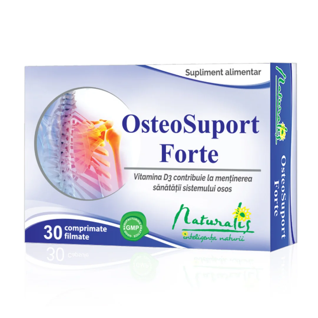 OsteoSuport Forte, 30 Comprimate, Naturalis