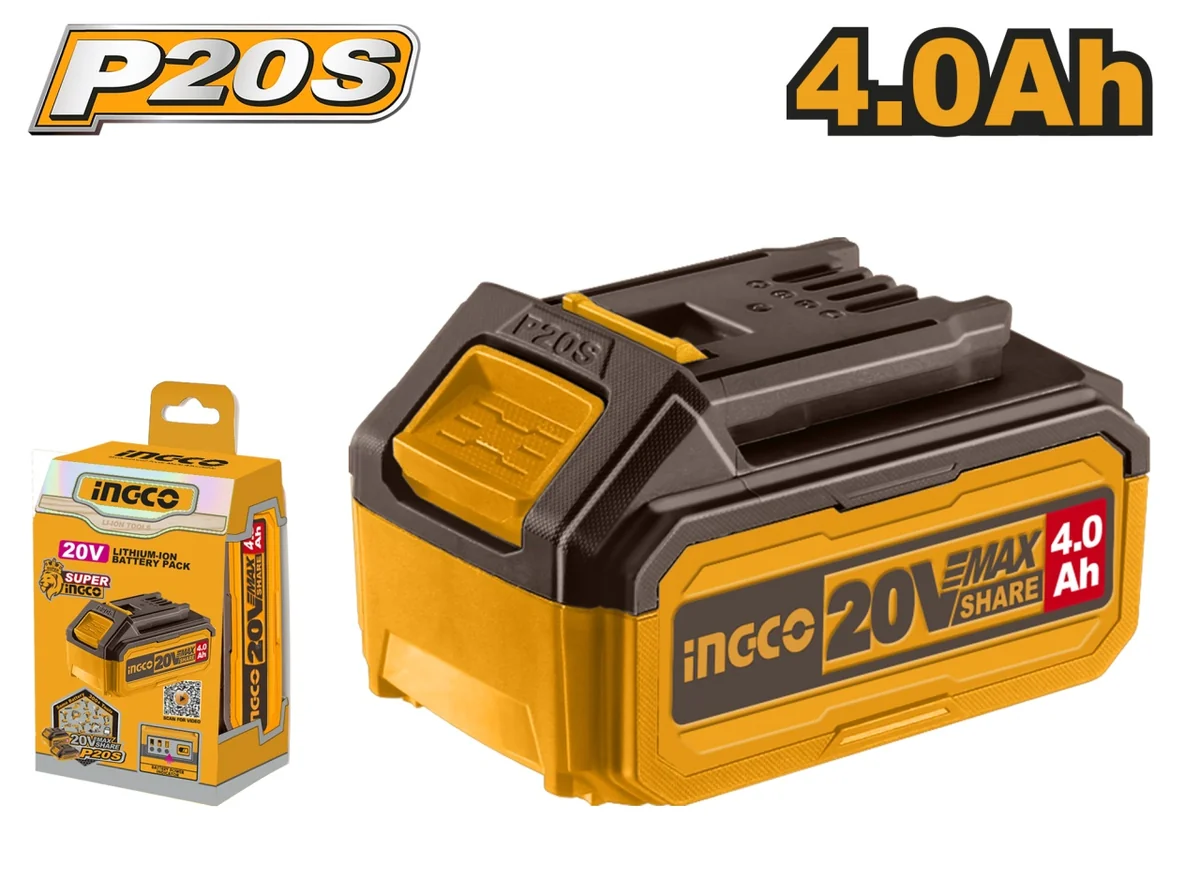 Baterie (Acumulator) 20V 4Ah P20S, Ingco FBLI2002