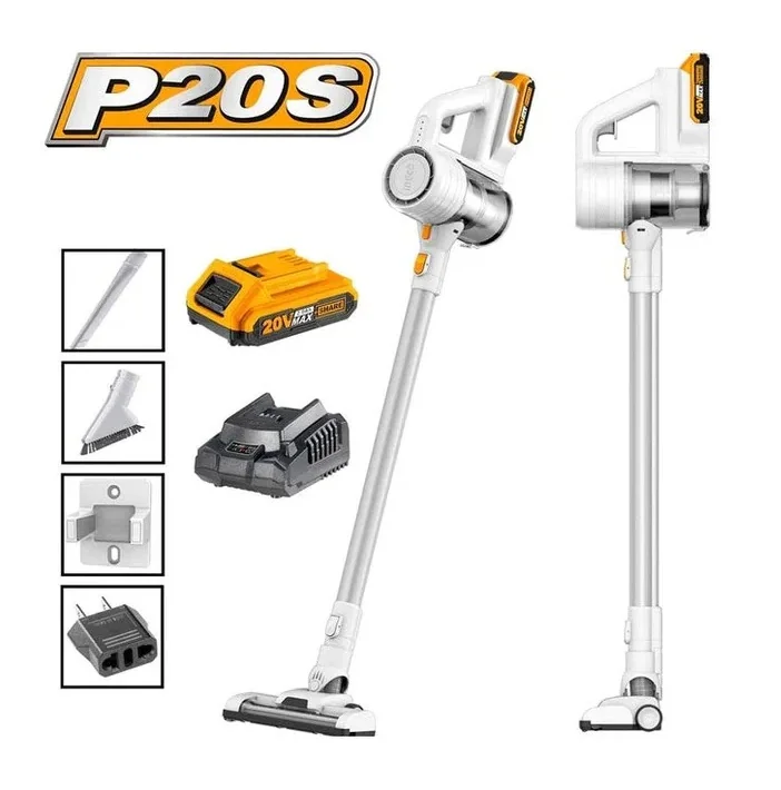 Aspirator Vertical 20V 0.8l 120W, fara acumulator Ingco CVLI20061