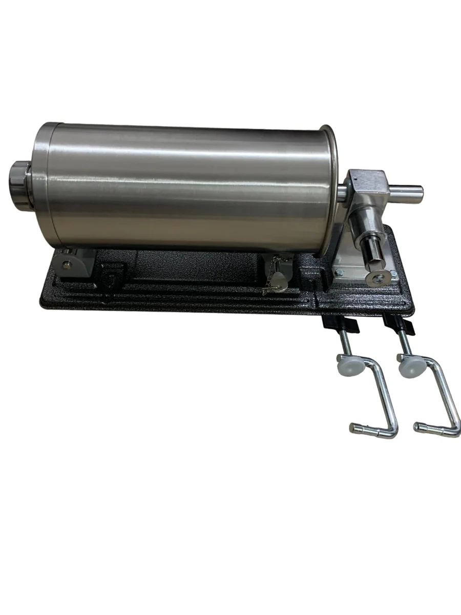Masina umplut Carnati Orizontala 4kg, INOX, 4 planii incluse, cu megina, maner lemn