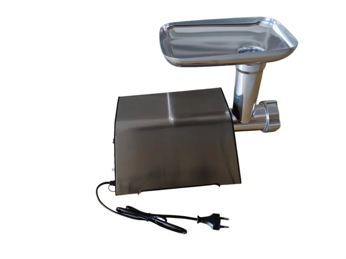 Masina de tocat carne INOX, 3500W, functie reverse, 3 in 1 cu adaptor chiftele, carnati CAMPION PROFESSIONAL