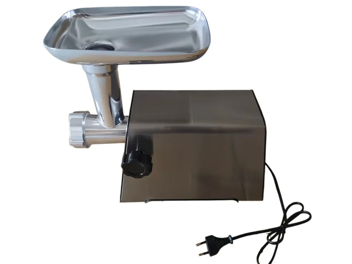 Masina de tocat carne INOX, 3500W, functie reverse, 3 in 1 cu adaptor chiftele, carnati CAMPION PROFESSIONAL