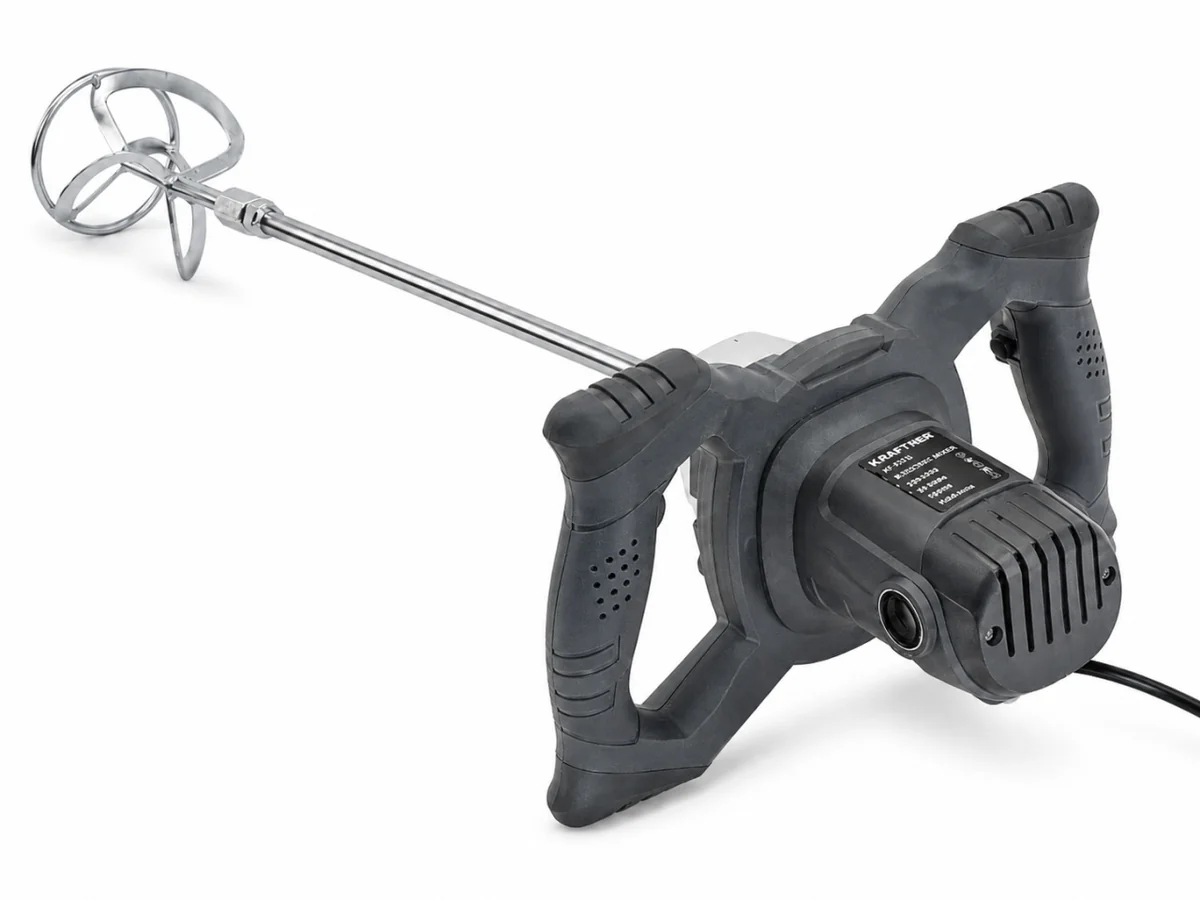 Malaxor electric (mixer amestecator) 1600W, 950rot/min, paleta 120mm, 6 trepte de viteza, filet M14, pentru beton KRAFTNER KF-6278