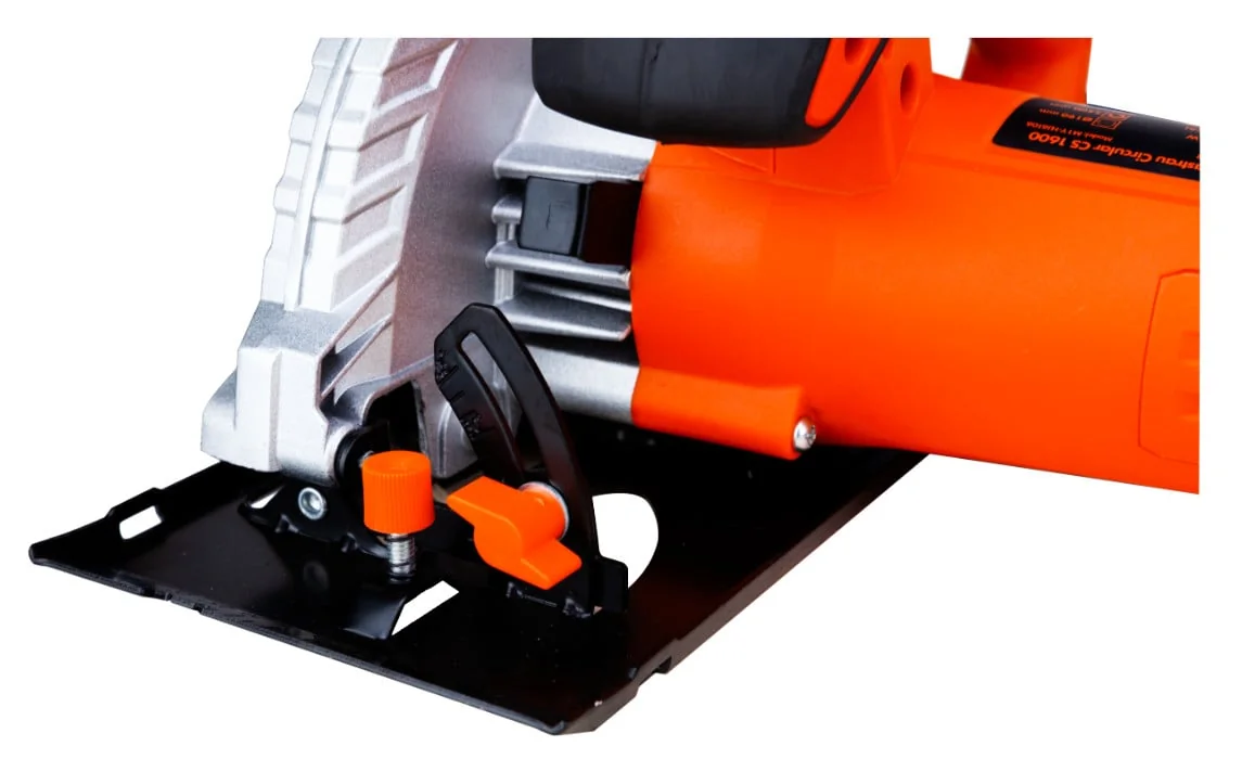 Fierăstrău Circular 1600W, Disc 185/190mm, Tăiere 45°, Evotools 681622