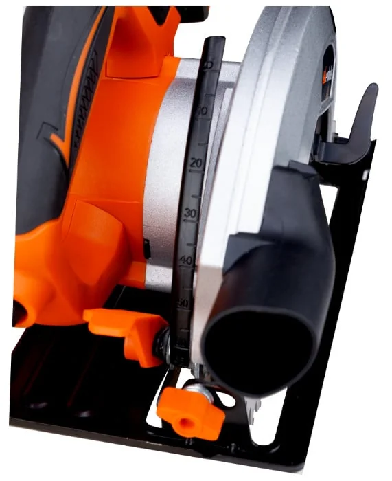 Fierăstrău Circular 1600W, Disc 185/190mm, Tăiere 45°, Evotools 681622