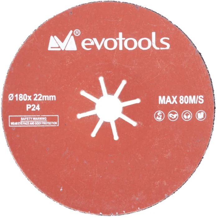 Disc Glazurat Pentru Slefuit 115 mm 24 Granulatie Evotools 681070