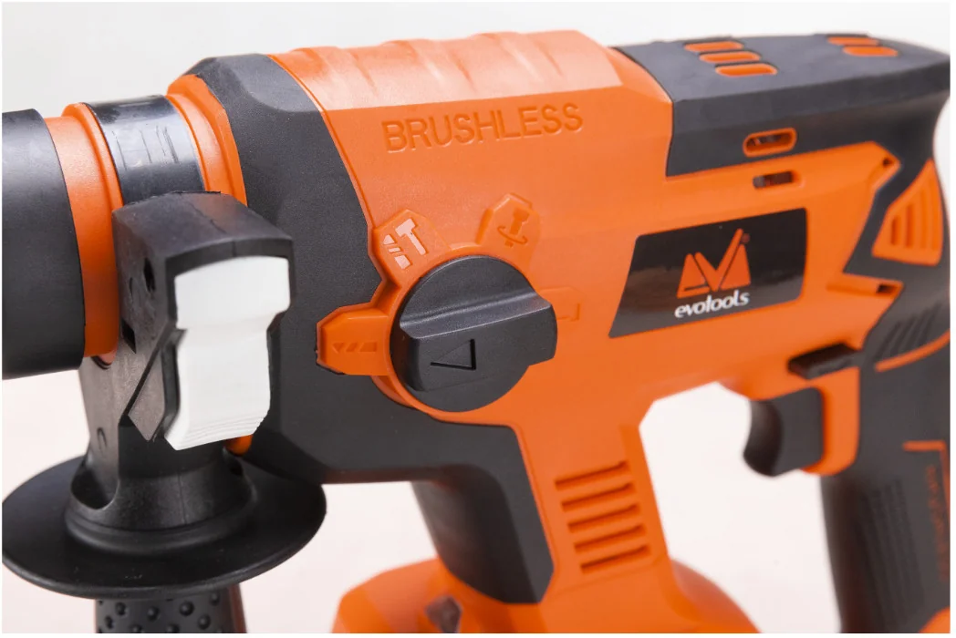 Ciocan Rotopercutor Fara Acumulator, 20V, Brushless, SDS+, 1.7J, EvoTools 681176