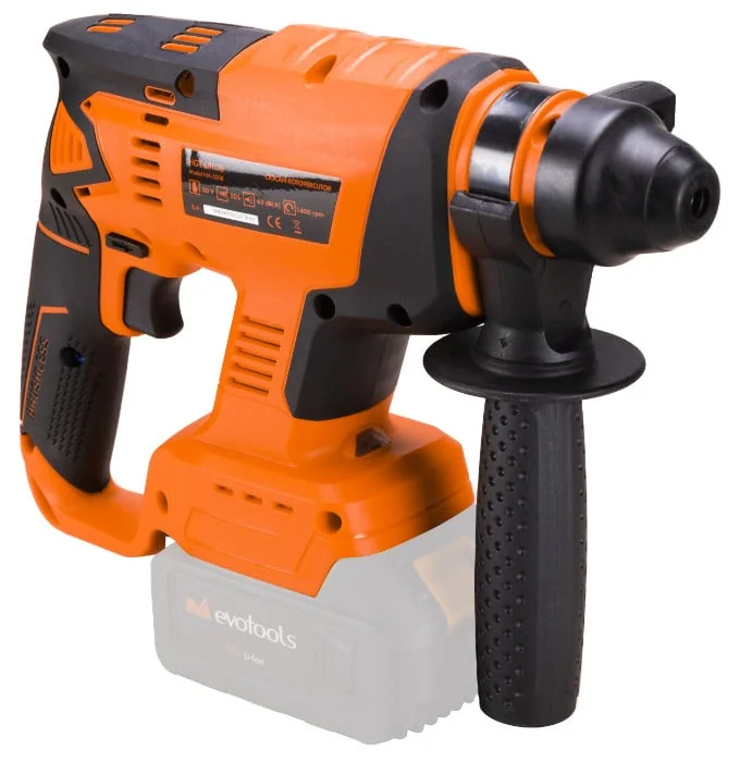 Ciocan Rotopercutor Fara Acumulator, 20V, Brushless, SDS+, 1.7J, EvoTools 681176