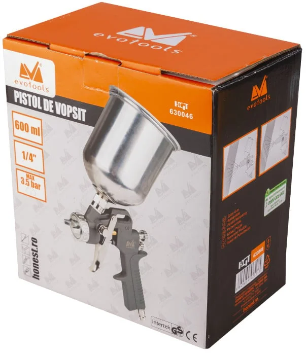 Pistol De Vopsit 0434; 600 Ml Evotools 630046