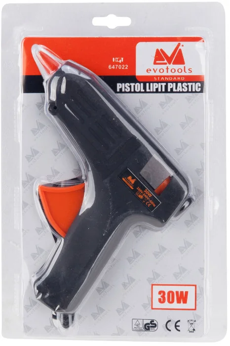 Pistol Pentru Lipit Plastic 30 W Evotools 647022