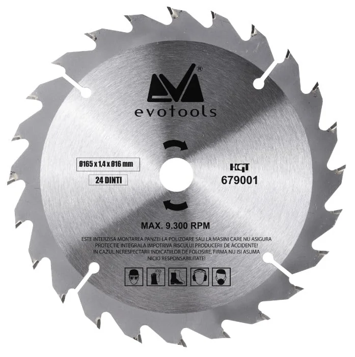Disc Fierastrau Circular One Evotools 165 x 1.4 x 16 mm, compatibil: 678488