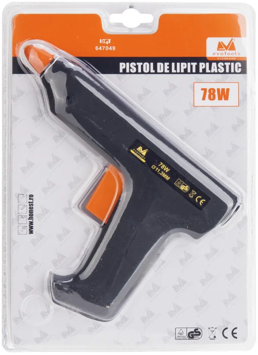 Pistol Pentru Lipit Plastic 78 W Evotools 647049