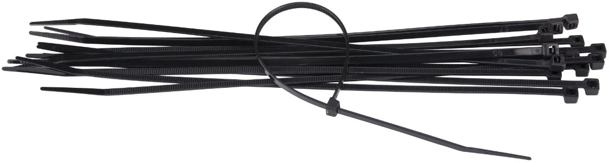 Fasete Colier Plastic Protecție Uv 3.6 x 250 mm, 100buc/set Evotools 679355