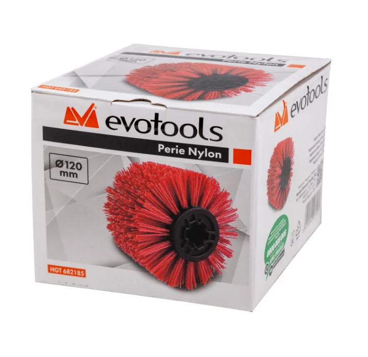 Perie Nylon 120 mm Pentru Mașina De Șlefuit Cod 681626, Evotools 682185