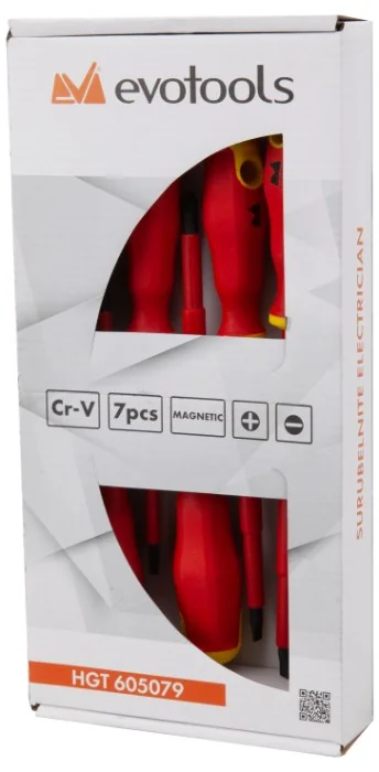 Set Surubelnite Electrician 1KV 7 BUC, Evotools 605079