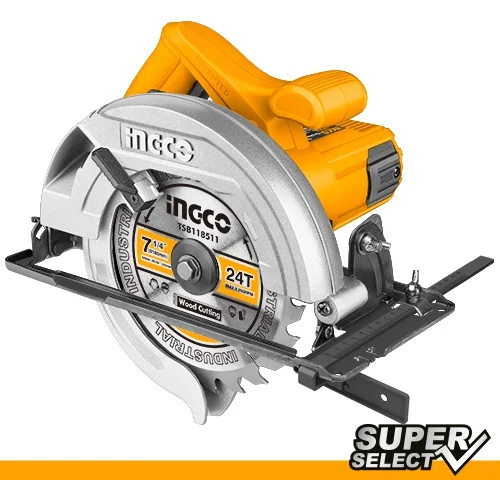 Fierăstrău Circular 1400W SuperSelect 185mm Ingco CS18538