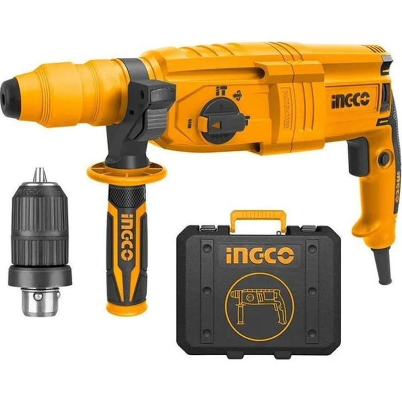 Ciocan Rotopercutor SDS 800W, 2.5J Cu Mandrina Automata, INGCO RGH9028-2