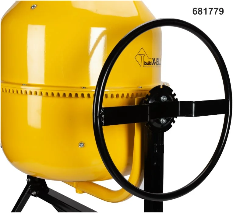 Betoniera 180L, 650W, 28 Rpm, Evotools Buildxell 681778