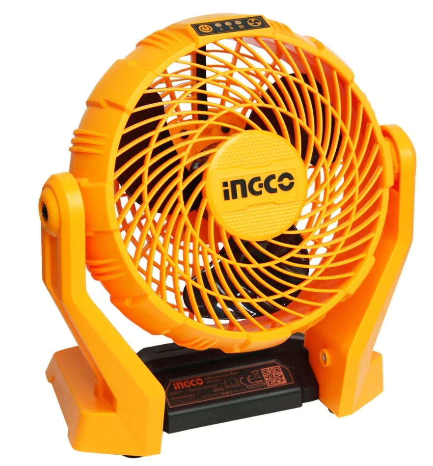 Ventilator Aer 20V 7\", Fără Acumulator Și Încărcător, INGCO CFALI2007