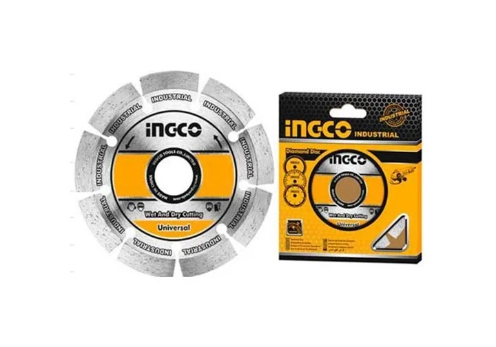Disc Diamantat Segmentat 130mm Compatibil Cu WLC30001, Ingco DMD011301
