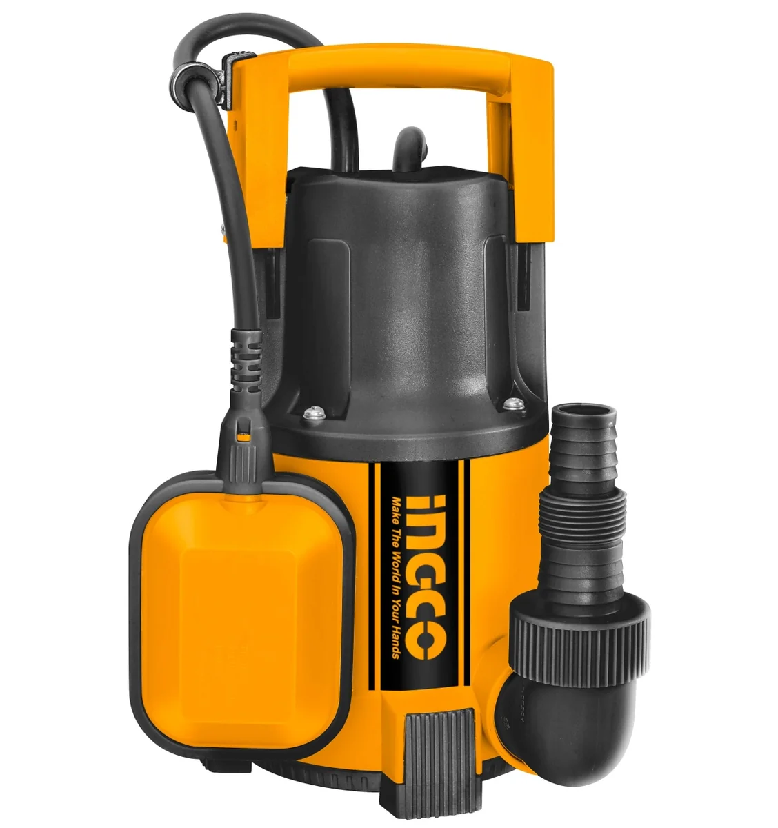 Pompa Apa Submersibila Plastic Cu Plutitor 400W, 117l/Min, Ingco SPC4001