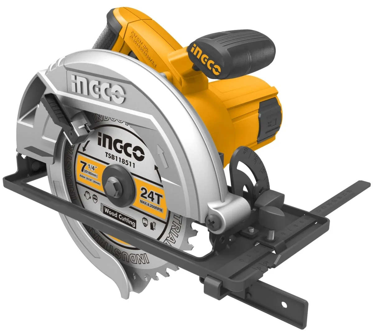 Fierastrau Circular 1600W 185mm 5000 Rpm Ingco CS18568